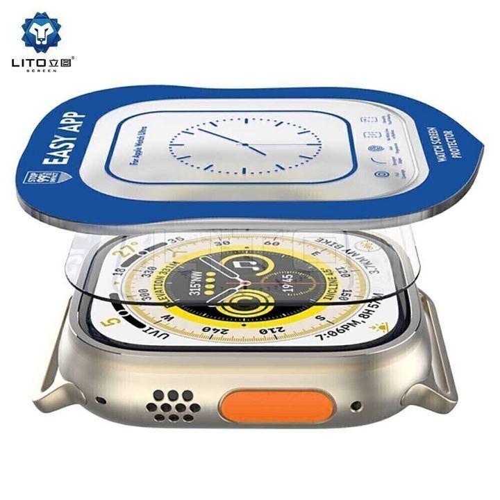  محافظ صفحه نمایش لیتو برای اپل واچ اولترا 49 میلی متری با قابلیت نصب آسان 