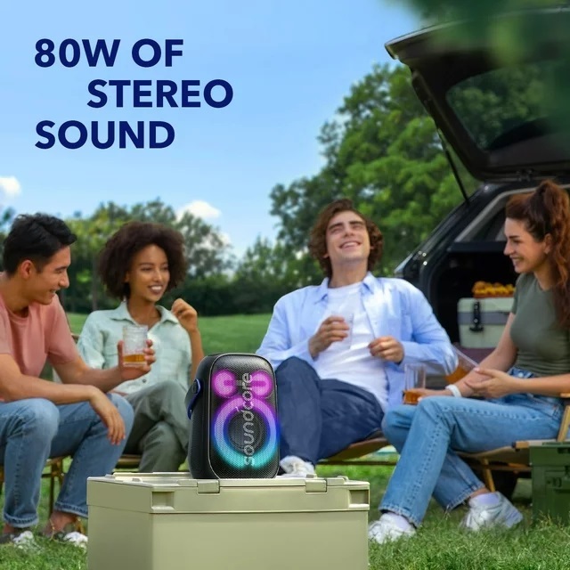  اسپیکر بلوتوثی انکر Anker Soundcore Rave Neo 2 A33A1 مناسب برای مهمانی 