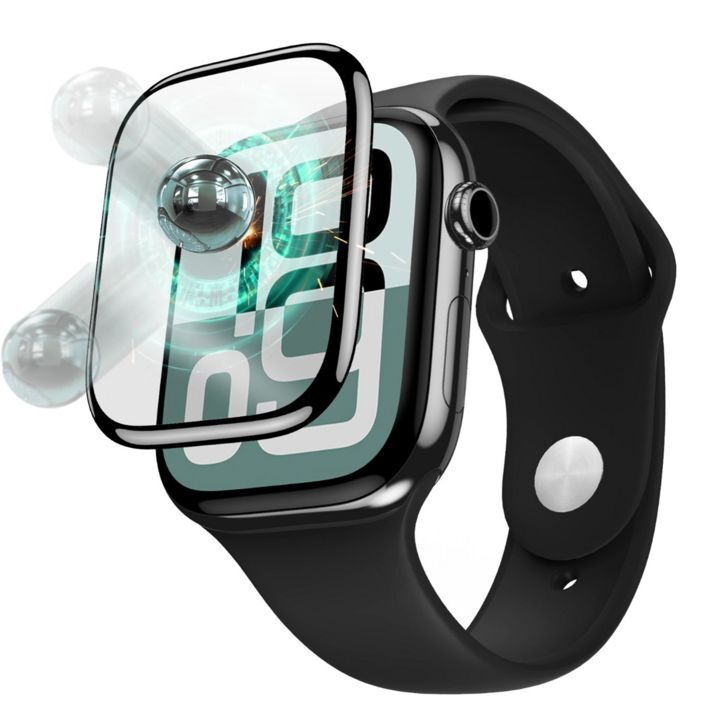  گلس 3D گرین لاین مناسب برای اپل واچ سری 10 با طراحی مقاوم و پوشش کامل صفحه نمایش 