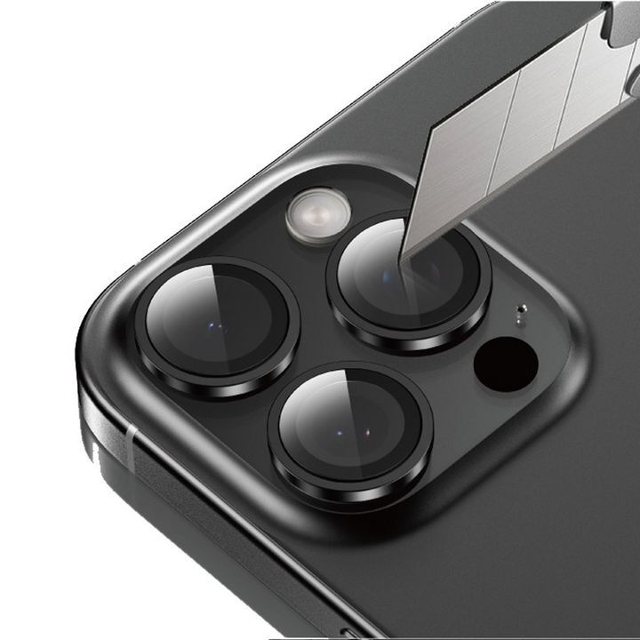  محافظ لنز HD Plus گرین لاین مناسب برای گوشی موبایل اپل مدل iPhone 15 Pro / 15 Pro Max / 16 Pro / 16 Pro Max با طراحی مقاوم در برابر خط و خش 