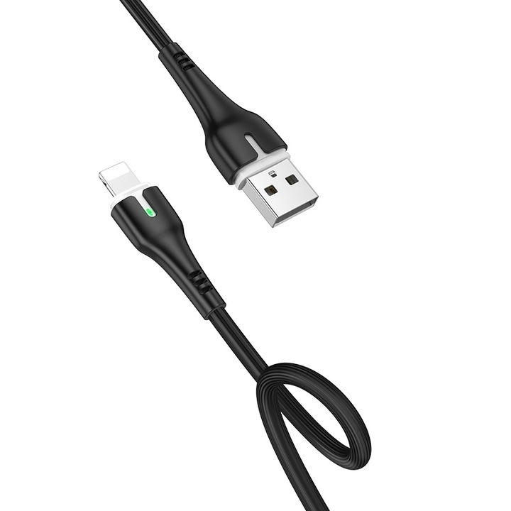  کابل USB به لایتنینگ هوکو مدل X45 به طول 1 متر رنگ مشکی 