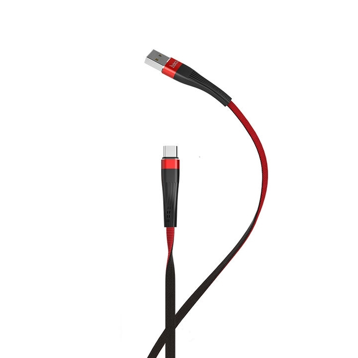  کابل USB به Type-C هوکو مدل U39 به طول 1.2 متر رنگ قرمز 