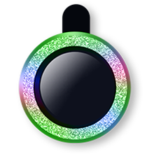  محافظ لنز شاین مناسب برای گوشی موبایل iPhone 14 Pro رنگ هفت رنگ 