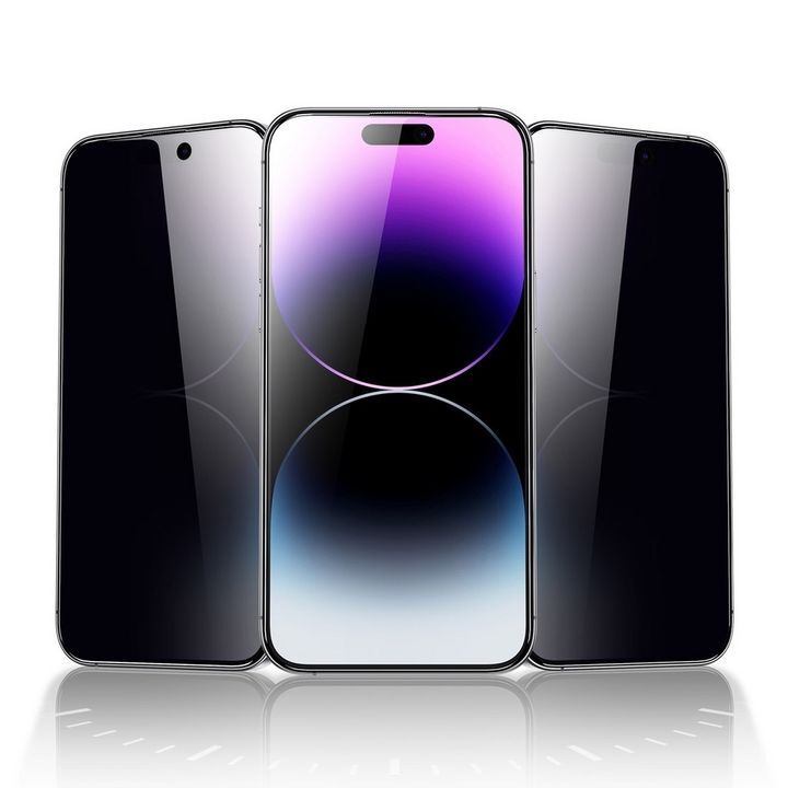  گلس حریم خصوصی گرین لاین مدل STEVE مناسب برای گوشی اپل iPhone 15 Pro با طراحی محافظ 