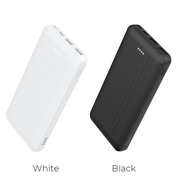  پاوربانک هوکو مدل J48 با ظرفیت 10000 میلی آمپر ساعت در دو رنگ سفید و مشکی 