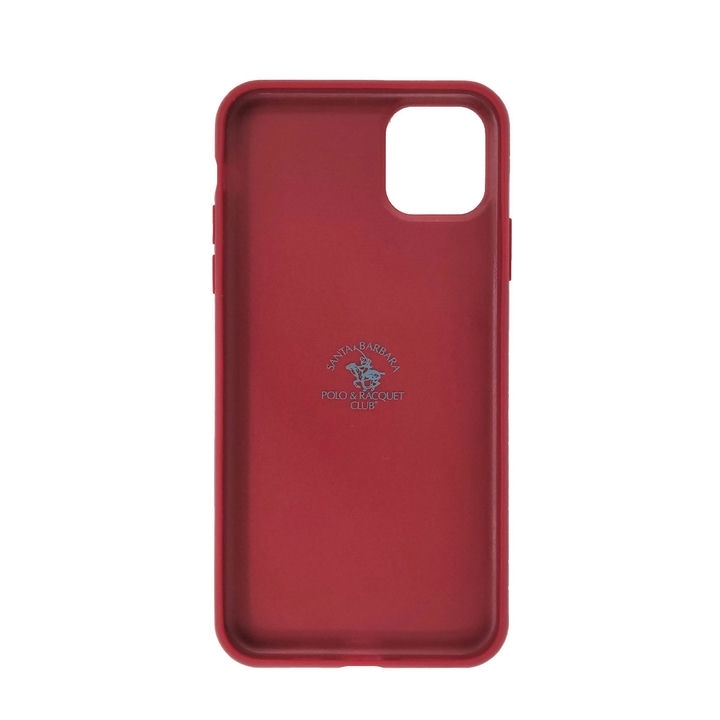  گارد سانتا باربارا مدل JOCKEY موبایل آیفون 11 پرو رنگ قرمز نمای داخل 