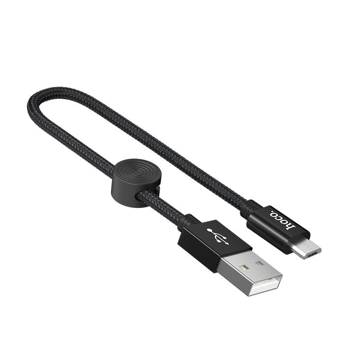  کابل USB به Micro USB هوکو مدل X35 به طول 0.25 متر رنگ مشکی 