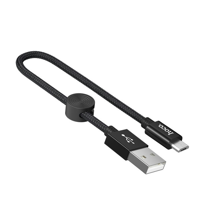 کابل USB به Micro USB هوکو مدل X35 به طول 0.25 متر رنگ مشکی