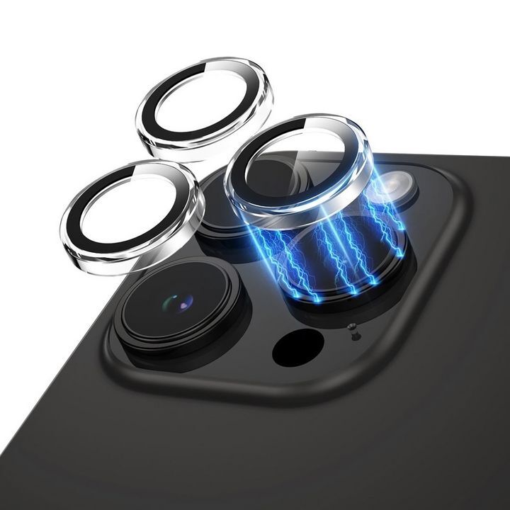  محافظ لنز Trio گرین لاین برای گوشی موبایل اپل مدل iPhone 15 Pro / 15 Pro Max / 16 Pro / 16 Pro Max با طراحی خاص 