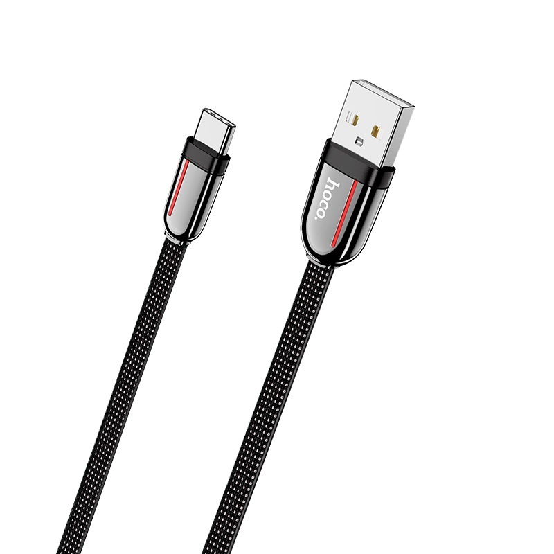  کابل USB به Type-C هوکو مدل U74 به طول 1.2 متر رنگ مشکی 