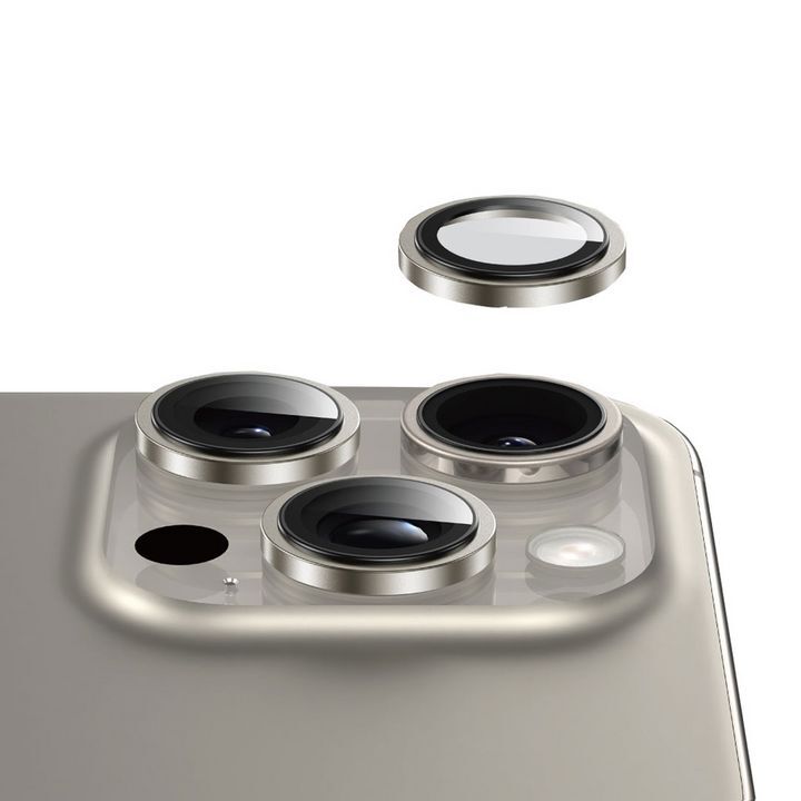  محافظ لنز HD Plus گرین لاین برای دوربین گوشی های اپل iPhone 15 Pro و 16 Pro 