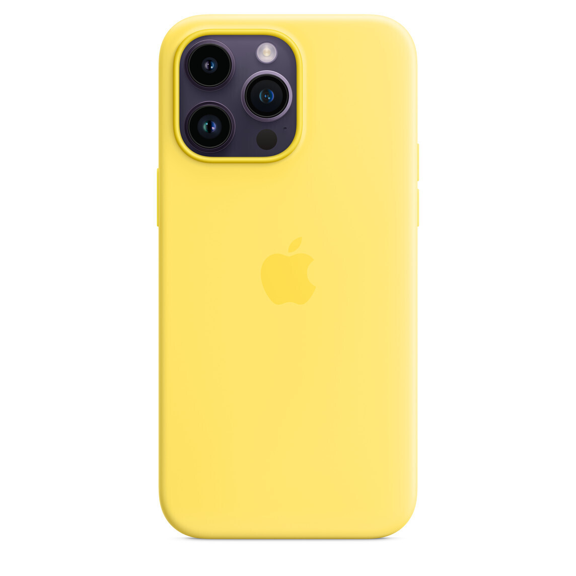  گارد سیلیکونی آیفون 11 Pro Max رنگ زرد 