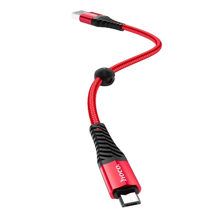  کابل USB به Micro USB هوکو مدل X38 به طول 0.25 متر رنگ قرمز