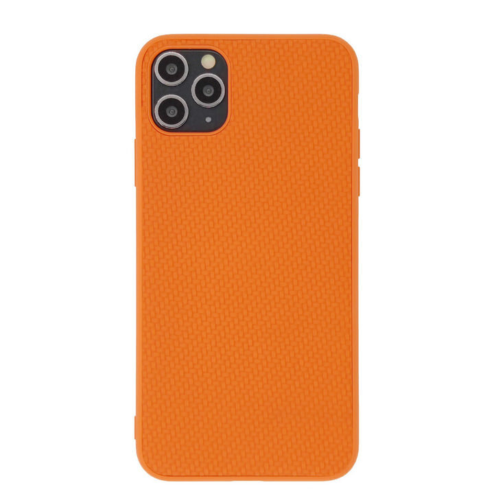 گارد پرودو مدل Woven Pattern موبایل آیفون 11 پرو رنگ نارنجی
