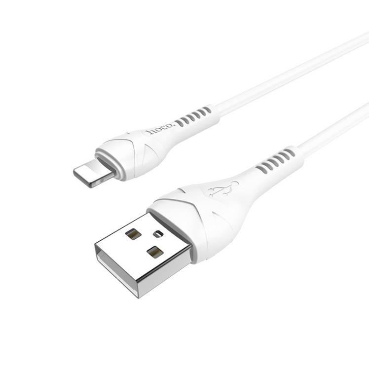 کابل USB به لایتنینگ هوکو مدل X37 به طول 1 متر رنگ سفید