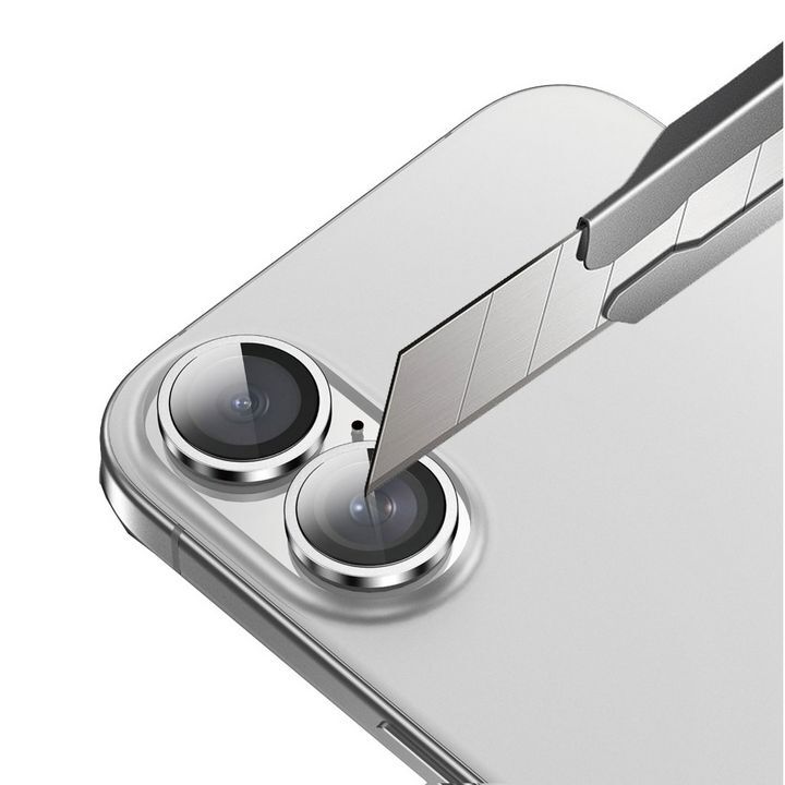  تصویر محافظ لنز HD Plus گرین لاین برای گوشی موبایل اپل مدل iPhone 16 / 16 Plus با نمایش مقاومت در برابر خط و خش 