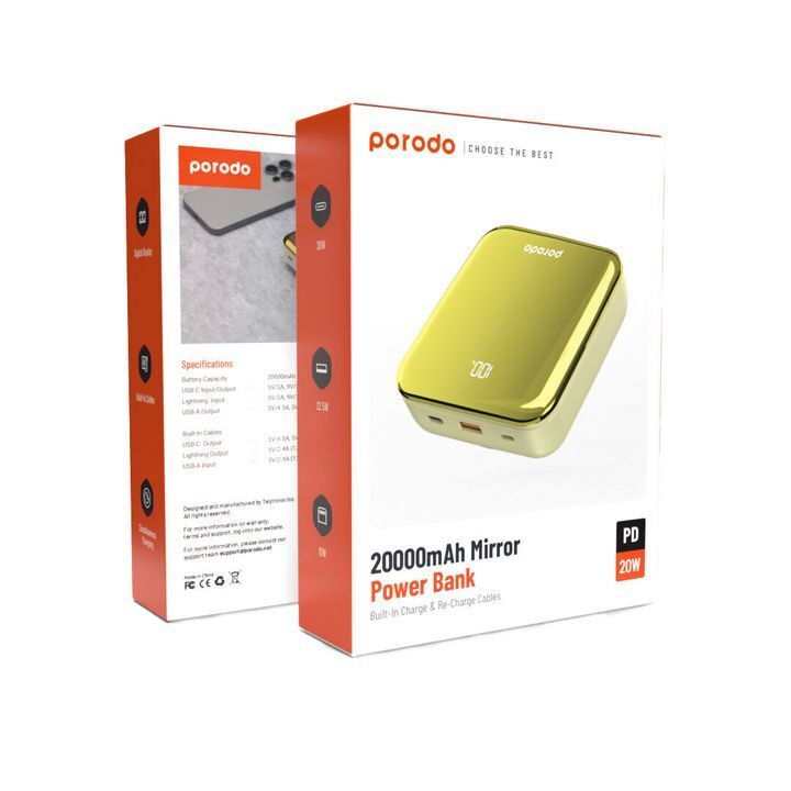 بسته بندی پاوربانک پرودو مدل PD‑PBFCH032