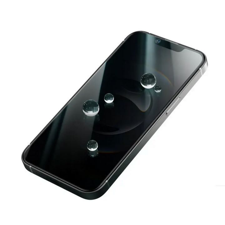  گلس STEVE حریم خصوصی گرین لاین مناسب برای گوشی موبایل اپل مدل iPhone 16e با قابلیت حفاظت از صفحه نمایش و پراکندگی قطرات آب بر روی سطح آن 