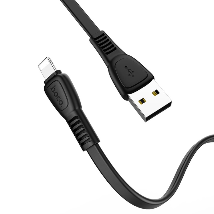 کابل USB به لایتنینگ هوکو مدل X40 به طول 1 متر رنگ مشکی