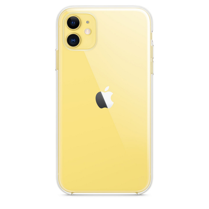  گارد شفاف موبایل آیفون 11 رنگ گوشی زرد 